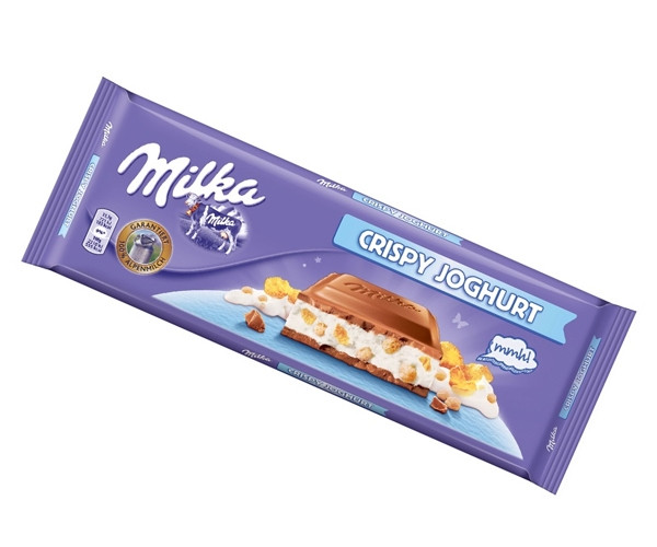 Шоколад Milka Crispy Jogurt 300 г - фото-1