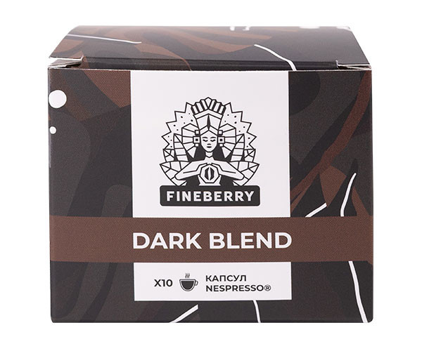 Кофе в капсулах Fineberry Nespresso Dark Blend 10 шт купить