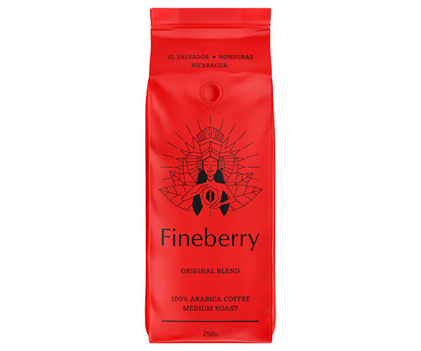 Кава Fineberry Original Blend мелена 250 г - фото-2