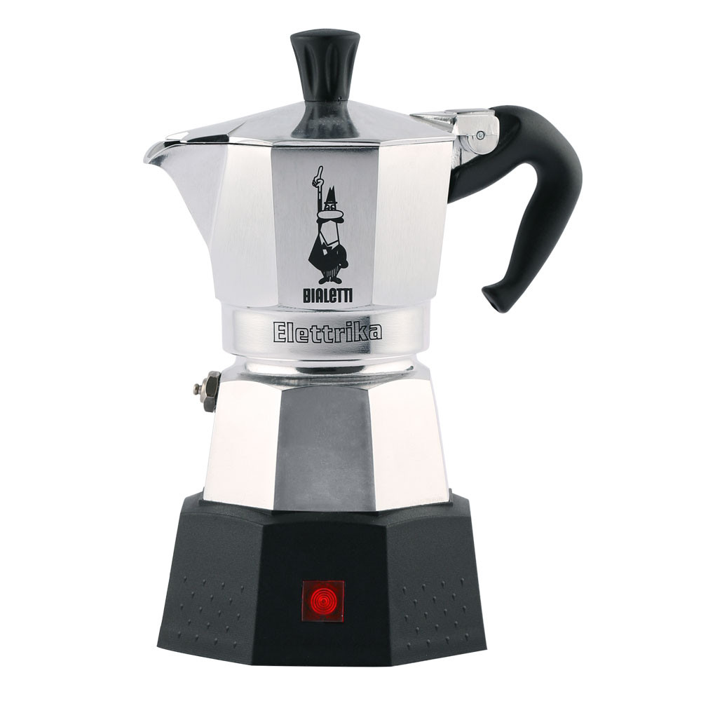 Електрична гейзерна кавоварка Bialetti Moka Elettrika на 2 порції 90 мл - фото-1