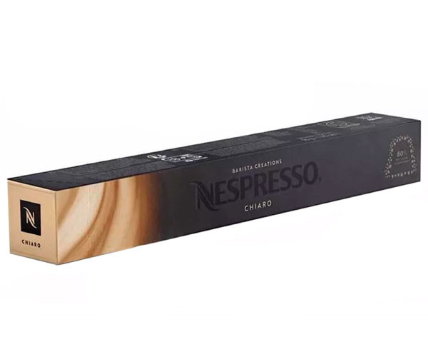 Кофе в капсулах Nespresso Chiaro (тубус) 10 шт