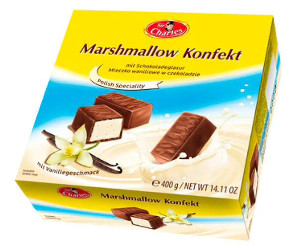 Конфеты Sir Charles Marshmallow 400 г 