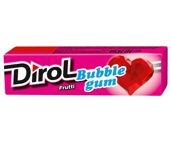 Жувальна гумка Dirol Bubble Gum Frutti 30х14 г - фото-2