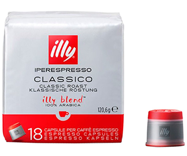 Кава в капсулах Illy IperEspresso нормальне обсмажування пак. із фольги - 18 шт - фото-1