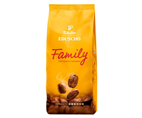 Кофе Tchibo Family в зернах 1 кг