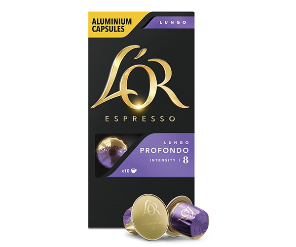 Кава в капсулах L'OR Lungo Profondo Nespresso - 10 шт - фото-1