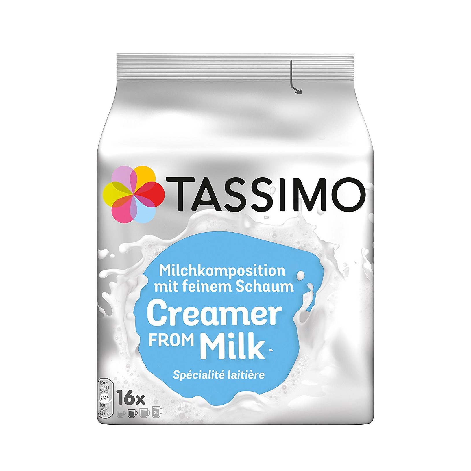 Вершки в капсулах Tassimo Creamer from Milk 16 шт - фото-1