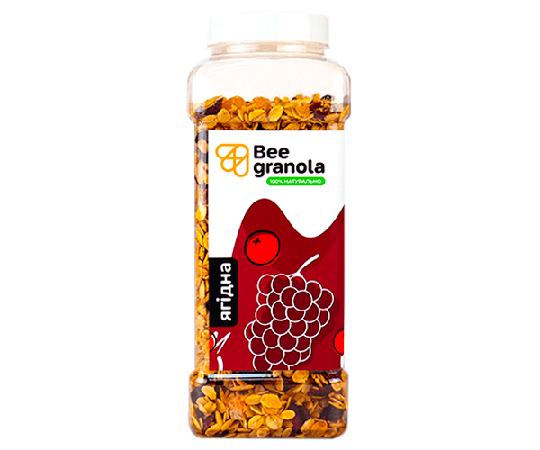 Гранола Bee Granola Ягідна 500 г - фото-1