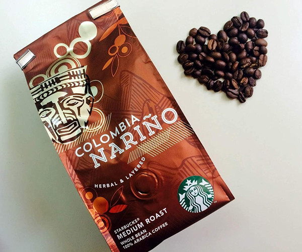 Кава Starbucks Colombia Narino у зернах 250 г - фото-3