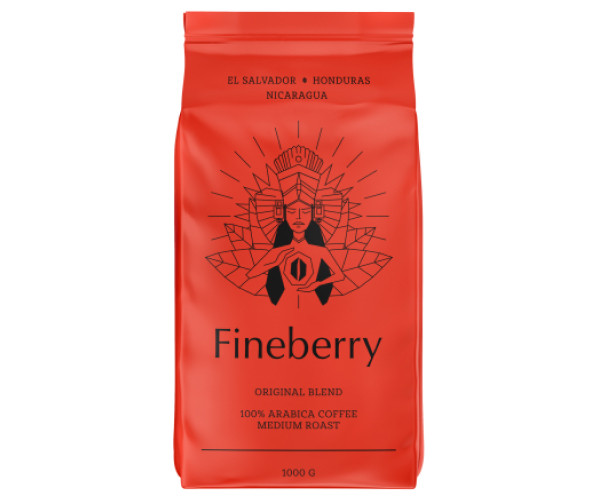 Кава Fineberry Original Blend у зернах 1 кг - фото-2