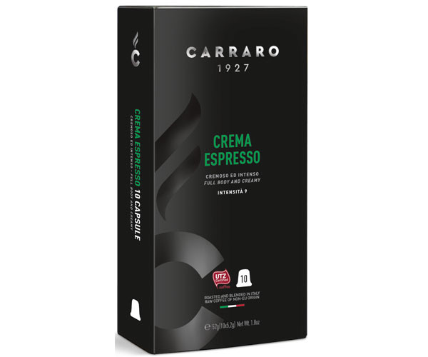 Кава в капсулах Carraro Crema Espresso Nespresso 10 шт - фото-1