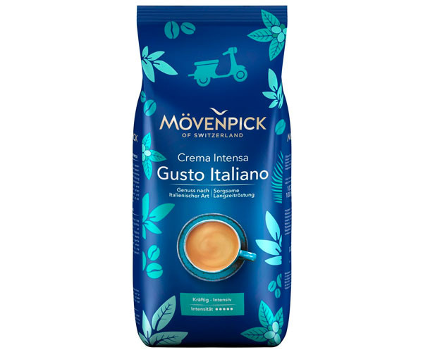 Кава Movenpick Caffe Crema Gusto Italiano у зернах 1000 г - фото-1