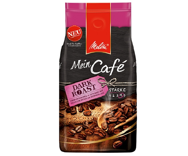 Кава Melitta Mein Cafe Dark Roast 1 кг - фото-1