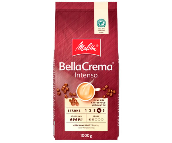 Кофе MELITTA BellaCrema Intenso в зернах 1 кг