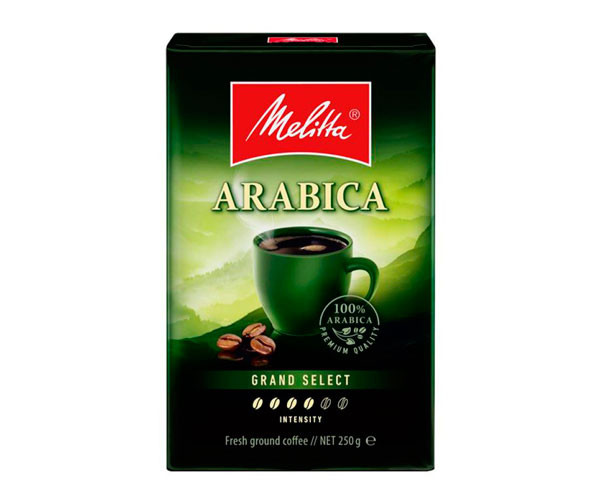 Кофе Melitta Grand Select 100% Arabica молотый 250 г