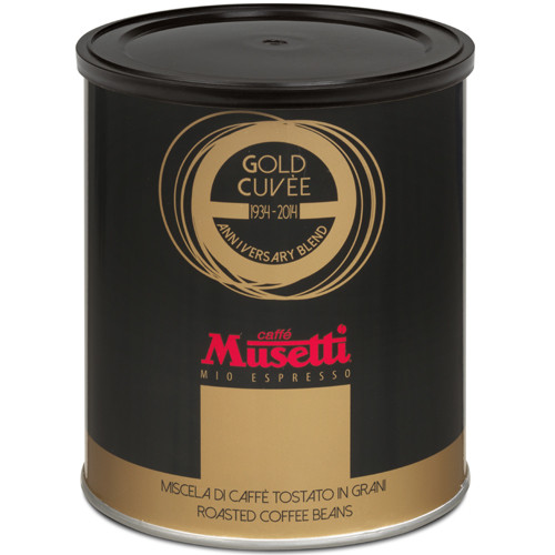 Кава Musetti Caffe Gold Cuvee зерно з/б 250 г - фото-1