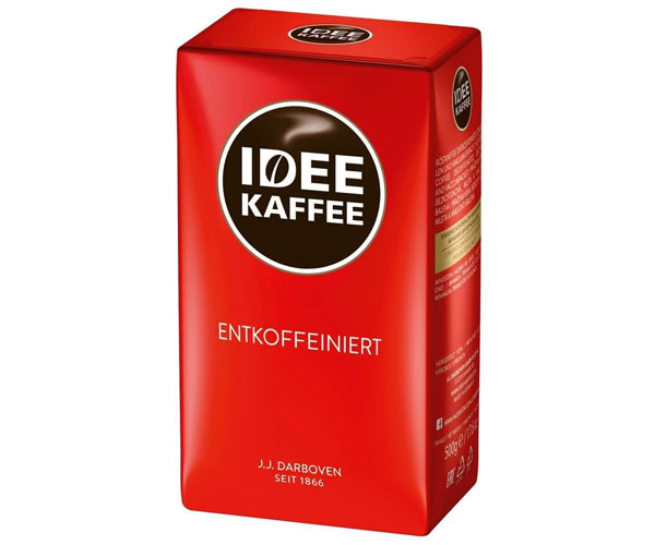 Кава JJDarboven Idee Kaffee Entkoffeiniert мелена 500 г - фото-1
