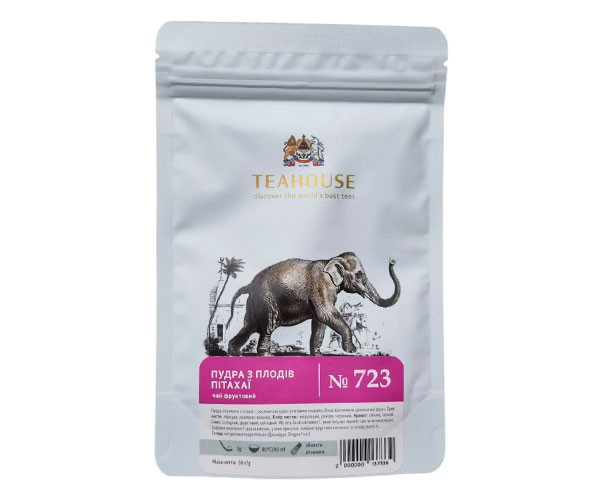 Японский чай Teahouse №723 Матча красная из цветов питахайи 50 г