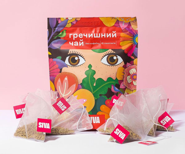 Гречаний чай Siva у пакетиках 10 шт - фото-4