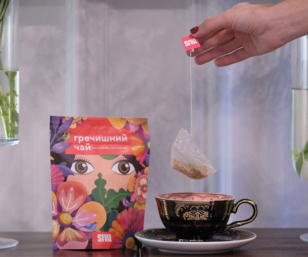 Гречаний чай Siva у пакетиках 10 шт - фото-6