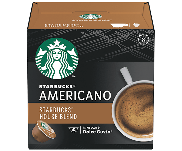 Кава в капсулах Starbucks Dolce Gusto Americano House Blend - 12 шт - фото-1