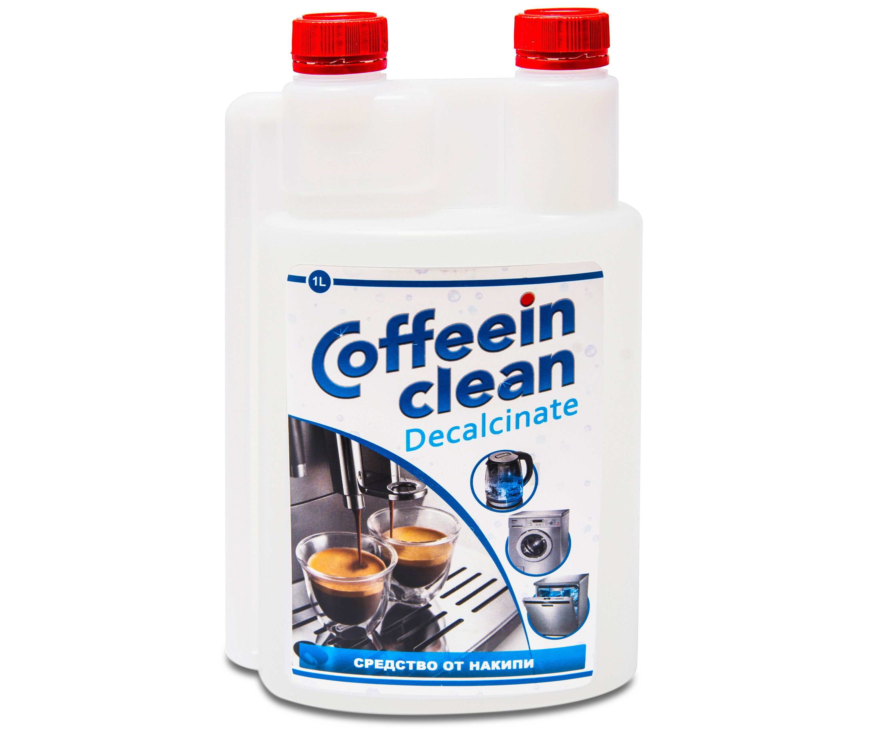 Рідина для декальцинації Coffeein clean DECALCINATE 1 л - фото-1