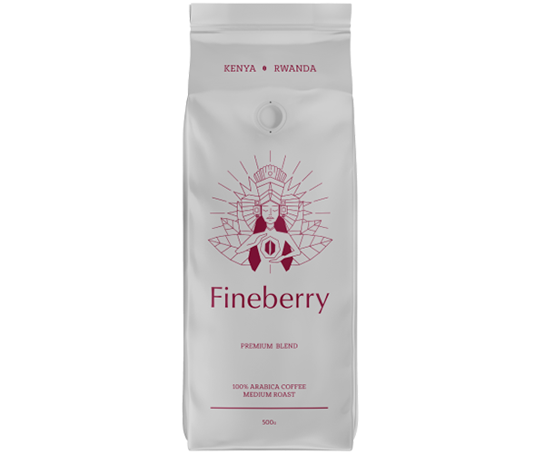 Кава Fineberry Premium Blend у зернах 500 г - фото-2