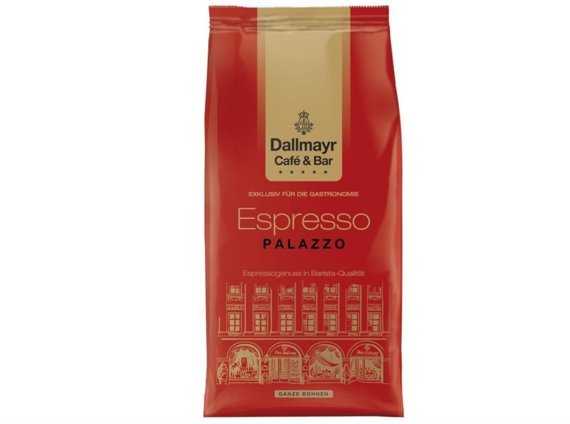 Кава Dallmayr Espresso Palazzo у зернах 1 кг - фото-1