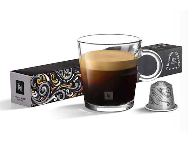 Кава в капсулах Nespresso Buenos Aires lungo (тубус) 10 шт - фото-1