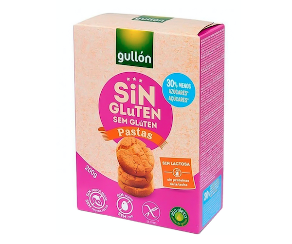 Печиво GULLON без глютену Pastas 200 г - фото-1