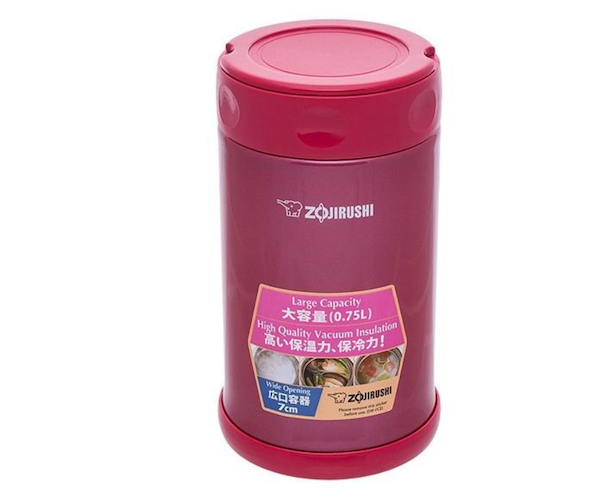 Харчовий термоконтейнер Zojirushi SW-FCE75PJ малиновий 750 мл - фото-1