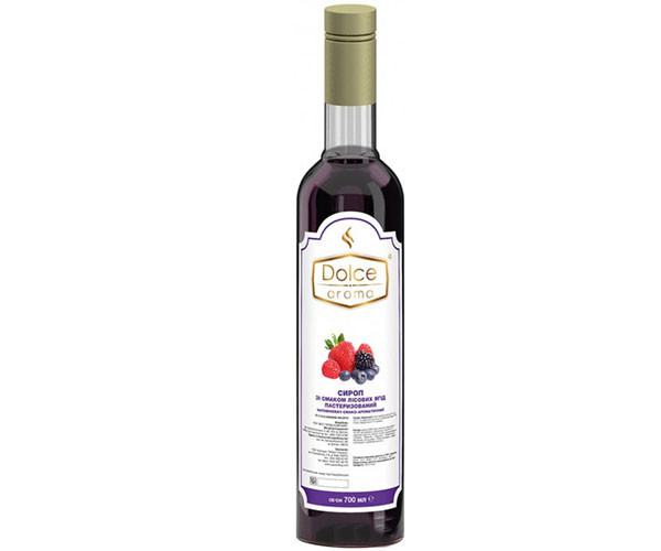 Сироп Dolce Aroma Лісові ягоди 700 мл - фото-1