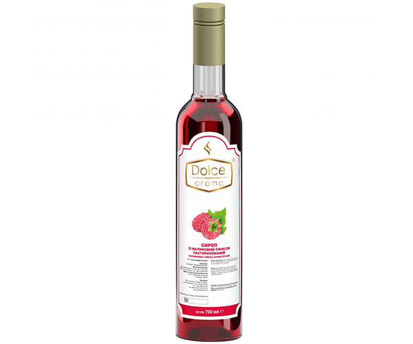 Сироп Dolce Aroma Малина 700 мл - фото-1