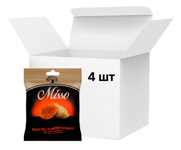 Миндаль Misso жареный 4х40 г