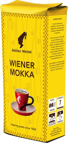 Кава Julius Meinl WIENER MOKKA у зернах 250 г - фото-2