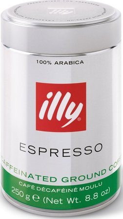 Кава без кофеїну Illy Caffe Decaffeinato мелена 250 г - фото-3
