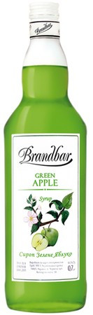 Сироп BrandBar - Зелене Яблуко 0,7л - фото-1