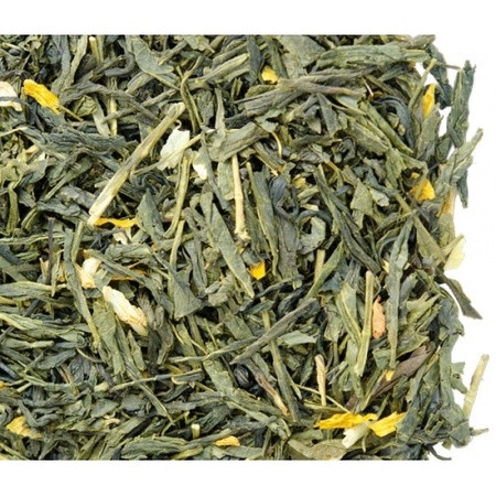 Зелений чай Жасминова полуниця Світ Чаю 100 г - фото-1
