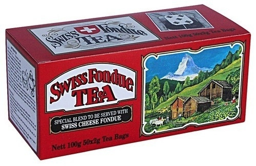 Чорний чай Свіс Фондю у пакетиках Млісна картон 100 г - фото-1