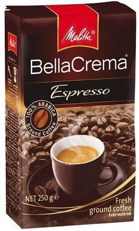 Кава Melitta BellaCrema Espresso мелена 250 г - фото-1