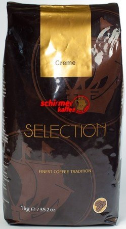 Кава Schirmer Kaffee Selection Cafe Creme у зернах 1000 г - фото-1