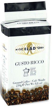 Кава Miscela d Oro gusto Ricco мелена 250 г - фото-1