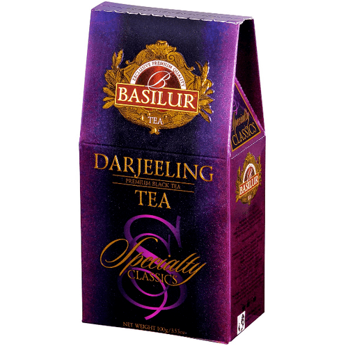 Чорний чай Basilur Дарджилінг картон 100 г - фото-1