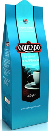 Кава без кофеїну Oquendo мелена 250 г - фото-1