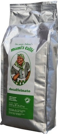 Кава без кофеїну Mamis Caffe у зернах 1 кг - фото-1