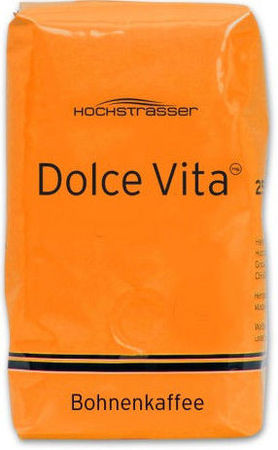 Кава Hochstrasser Dolce Vita у зернах 250 г - фото-1
