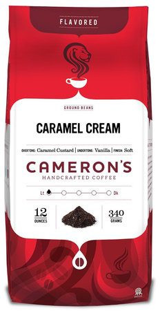 Кава Camerons Caramel Cream у зернах 340 г - фото-1