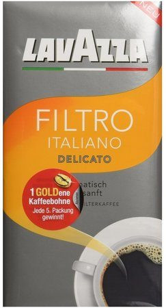 Кава Lavazza Filtro Italiano Delicato мелена 500 г - фото-1