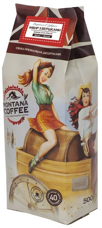 Кава Montana Coffee Імбир зі вершками в зернах 500 г - фото-1
