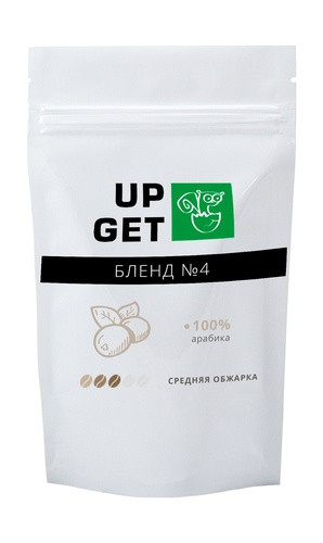 Кава GetUp Blend №4 у зернах 250 г - фото-1